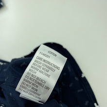 Load image into Gallery viewer, Boys KID, navy lightweight cotton short sleeve shirt, EUC, size 14,  