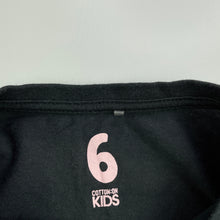 Load image into Gallery viewer, Girls Cotton On, flip seqiun long sleeve t-shirt / top, GUC, size 6,  