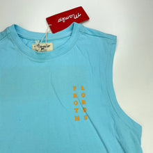 Load image into Gallery viewer, Boys Mambo, blue cotton singlet / tank top, NEW, size 8,  