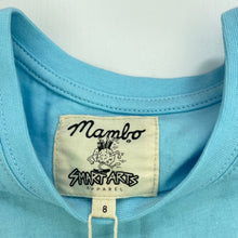 Load image into Gallery viewer, Boys Mambo, blue cotton singlet / tank top, NEW, size 8,  