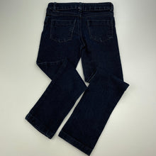 Load image into Gallery viewer, Girls Target, dark stretch denim jeans, adjustable, Inside leg: 49.5cm, EUC, size 6,  