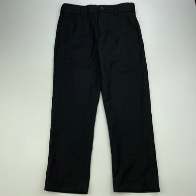 Boys Brooklyn Industries, black suit / formal pants, adjustable, Inside leg: 44cm, EUC, size 4,  