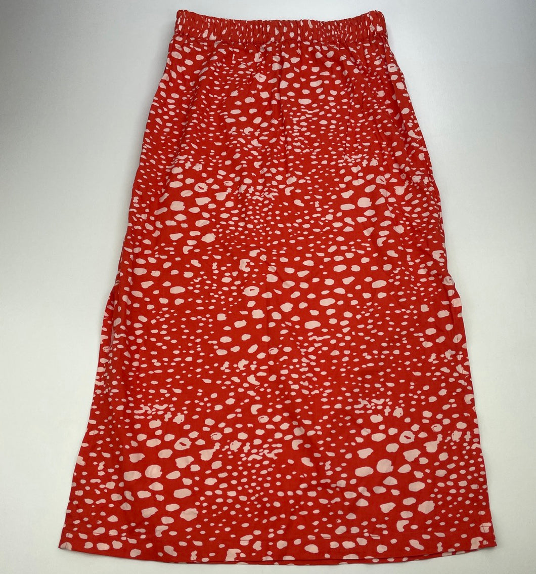 Girls Anko, lightweight skirt, elasticated, L: 70cm, EUC, size 10,  