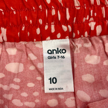 Load image into Gallery viewer, Girls Anko, lightweight skirt, elasticated, L: 70cm, EUC, size 10,  