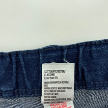 Load image into Gallery viewer, Boys Urban Supply, blue stretch denim jeans, adjustable, Inside leg: 55.5cm, GUC, size 7,  