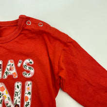 Load image into Gallery viewer, Girls Baby Berry, cotton long sleeve t-shirt / top, FUC, size 0,  