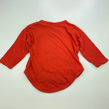 Load image into Gallery viewer, Girls Baby Berry, cotton long sleeve t-shirt / top, FUC, size 0,  