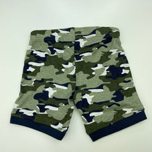 Load image into Gallery viewer, Boys Anko, camo print pyjama shorts, elasticated, EUC, size 1,  