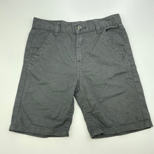 Load image into Gallery viewer, Boys B Collection, grey cotton shorts, W: 61cm, GUC, size 8,  