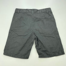 Load image into Gallery viewer, Boys B Collection, grey cotton shorts, W: 61cm, GUC, size 8,  