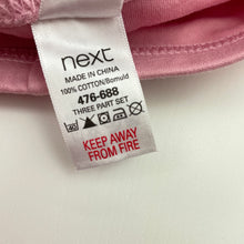 Load image into Gallery viewer, Girls Next, pink cotton leggings / bottoms, elasticated, EUC, size 000,  
