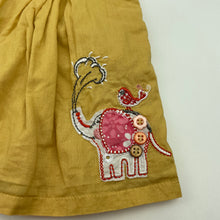 Load image into Gallery viewer, Girls Next, lined lightweight cotton top, L: 34cm, GUC, size 0,  