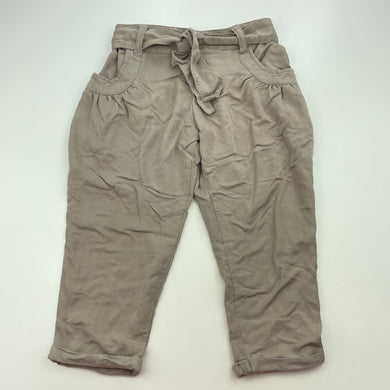 Girls Target, lightweight pants, elasticated, Inside leg: 33cm, FUC, size 3,  