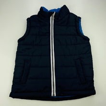 Load image into Gallery viewer, Boys Anko, navy puffer vest / sleeveless jacket, FUC, size 3,  