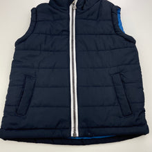 Load image into Gallery viewer, Boys Anko, navy puffer vest / sleeveless jacket, FUC, size 3,  