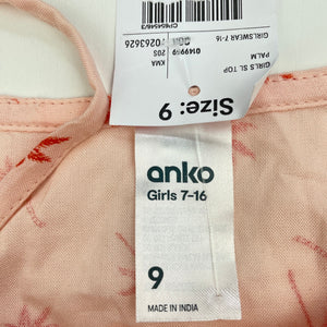 Girls Anko, lightweight summer top, NEW, size 9,  