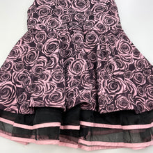 Load image into Gallery viewer, Girls xidishuoming, lined floral party dress, armpit to armpit: 28.5cm, NEW, size 3, L: 53cm