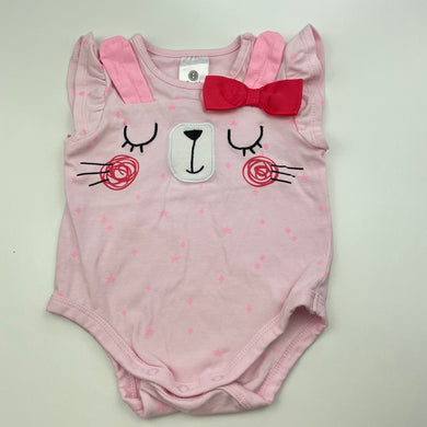 Girls Dymples, stretchy bodysuit / romper, FUC, size 000,  