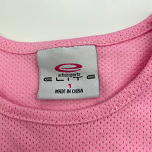 Load image into Gallery viewer, Girls Elite Action Sports, activewear top, outer layer only, FUC, size 1,  
