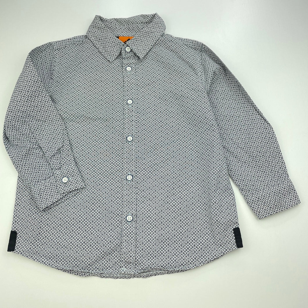 Boys Tilt, lightweight cotton long sleeve shirt, EUC, size 4,  