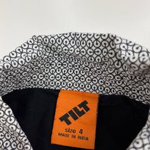 Load image into Gallery viewer, Boys Tilt, lightweight cotton long sleeve shirt, EUC, size 4,  