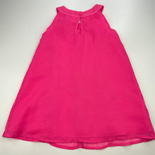 Load image into Gallery viewer, Girls H&amp;T, lined lightweight ruffle party dress, EUC, size 3, L: 52cm