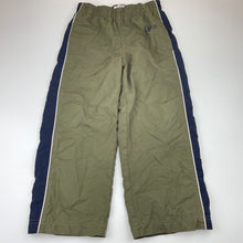 Load image into Gallery viewer, Boys Osh Kosh, khaki lined lightweight pants, elasticated, Inside leg: 43cm, FUC, size 5,  