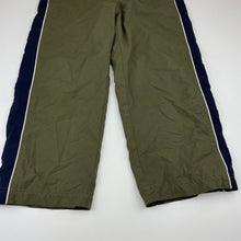 Load image into Gallery viewer, Boys Osh Kosh, khaki lined lightweight pants, elasticated, Inside leg: 43cm, FUC, size 5,  