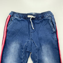 Load image into Gallery viewer, unisex Cotton On, stretch denim pants, elasticated, GUC, size 5,  