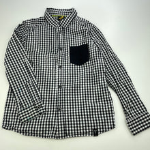 Load image into Gallery viewer, Boys TIlt, checked cotton long sleeve shirt, FUC, size 8,  