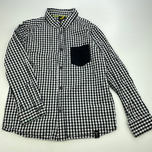 Boys TIlt, checked cotton long sleeve shirt, FUC, size 8,  