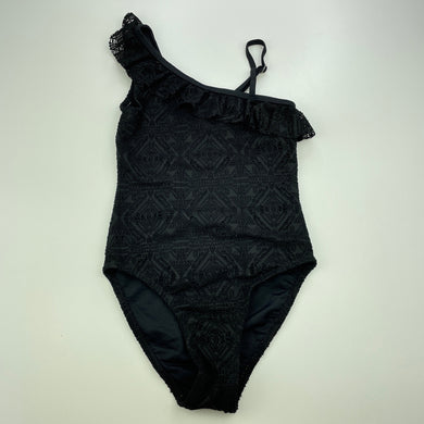 Girls Clothing & Co, black swim one-piece, GUC, size 8,  