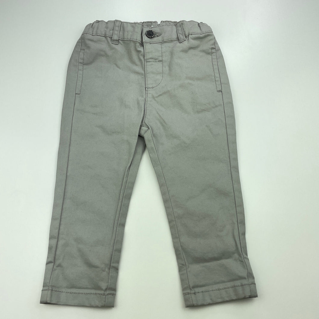 Boys Target, stretch cotton chino pants, adjustable, Inside leg: 26cm, EUC, size 1,  