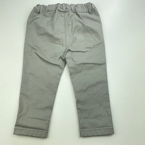 Boys Target, stretch cotton chino pants, adjustable, Inside leg: 26cm, EUC, size 1,  