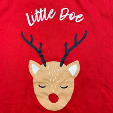 Load image into Gallery viewer, Girls Anko, cotton Christmas pyjama t-shirt / top, FUC, size 2,  