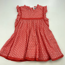 Load image into Gallery viewer, Girls Cotton On, lightweight floral cotton summer dress, GUC, size 0, L: 41cm