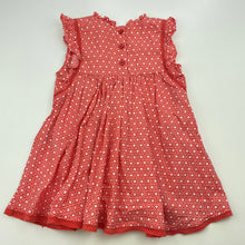 Load image into Gallery viewer, Girls Cotton On, lightweight floral cotton summer dress, GUC, size 0, L: 41cm