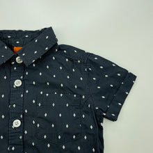 Load image into Gallery viewer, Boys Tilt, grey cotton short sleeve shirt, GUC, size 0,  