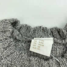 Load image into Gallery viewer, Girls H&amp;M, grey knit casual dress, EUC, size 00, L: 38cm