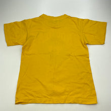 Load image into Gallery viewer, Boys B&amp;C Collection, yellow cotton t-shirt / top, EUC, size 5-6,  