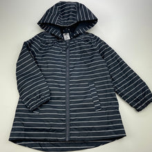 Load image into Gallery viewer, Girls H&amp;T, fleece lined lightweight jacket / coat, L: 43cm, EUC, size 3,  