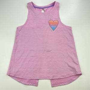 Girls Milkshake, flyaway back activewear top, GUC, size 8,  