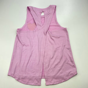 Girls Milkshake, flyaway back activewear top, GUC, size 8,  