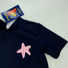 Load image into Gallery viewer, Girls Anko, UPF 50+ short sleeve rashie / swim top, NEW, size 2,  