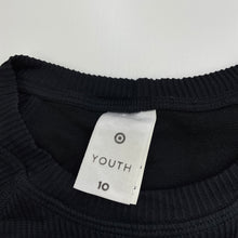 Load image into Gallery viewer, Girls Target, ribbed short sleeve rashie / swim top, GUC, size 10,  