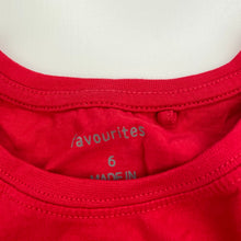 Load image into Gallery viewer, unisex Favourites, cotton Christmas singlet / tank top, EUC, size 6,  