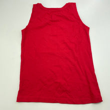 Load image into Gallery viewer, unisex Favourites, cotton Christmas singlet / tank top, EUC, size 6,  