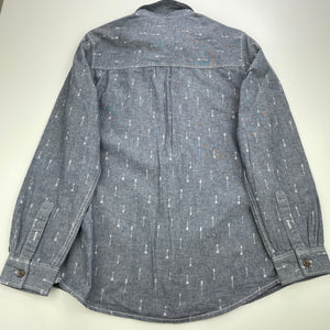 Boys Jacob & Co, cotton long sleeve shirt, EUC, size 12,  