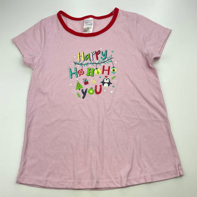 Girls Emerson, Christmas pyjama t-shirt / top, FUC, size 7,  