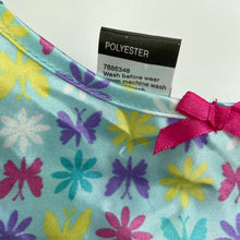 Load image into Gallery viewer, Girls AllSorts, lightgweight nightie / night dress, butterflies, FUC, size 5,  